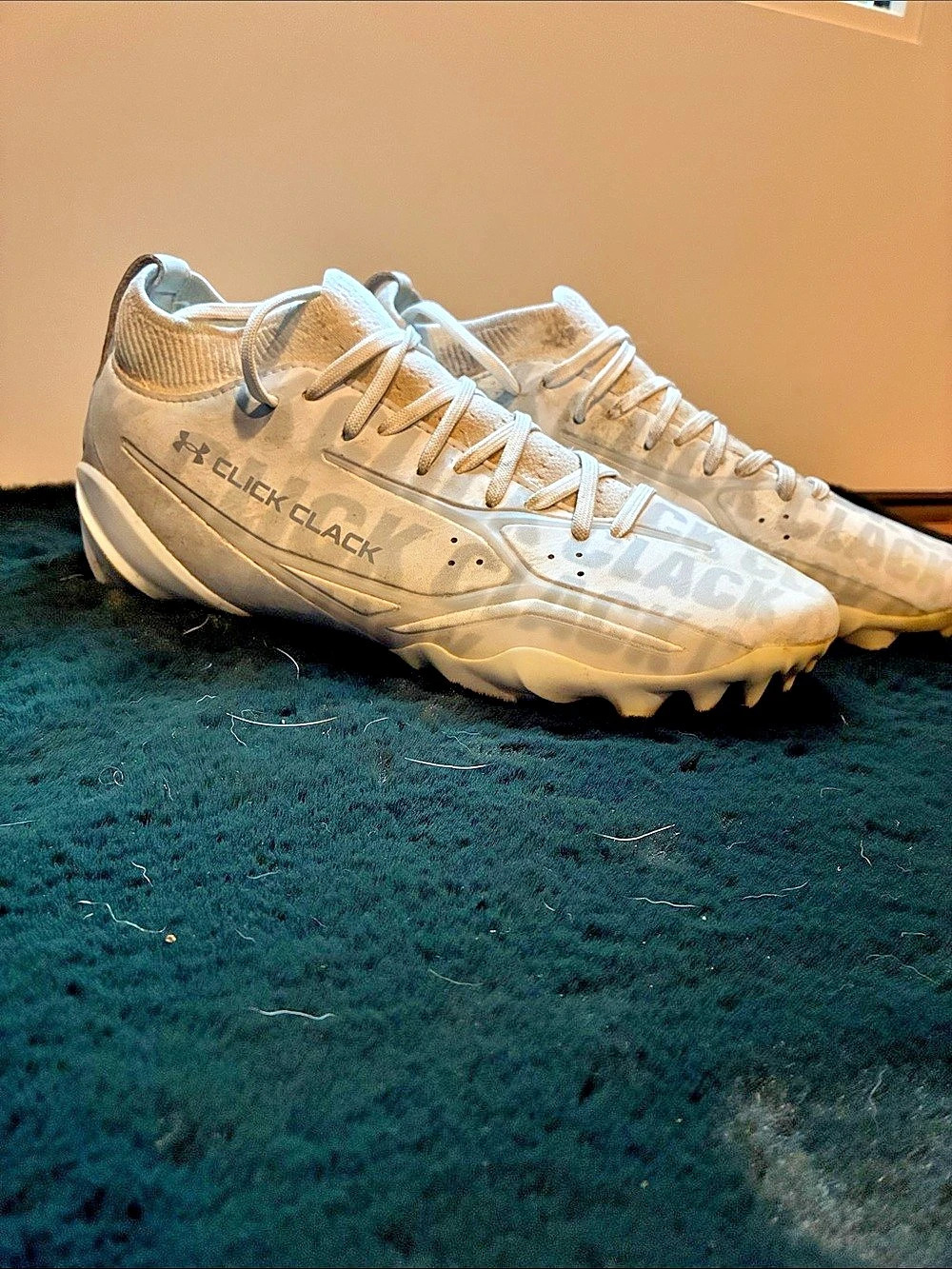Under Armour Flicker Clack Athletic Shoes White